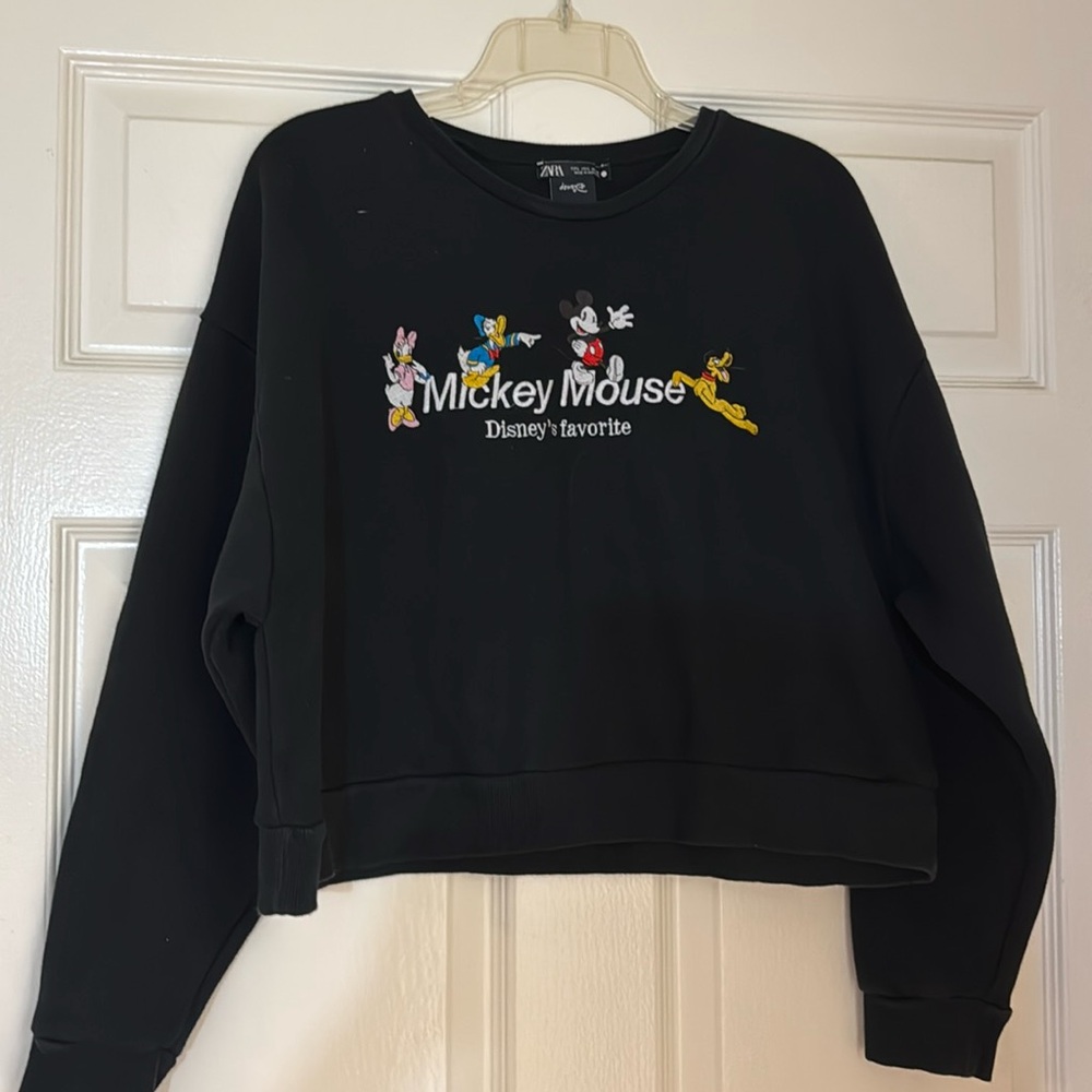Zara x Disney Cropped Sweater